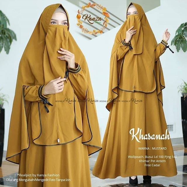 Khasanah Syari DRESS MUSLIM l baju wanita l baju gamis l dress l gamis l baju gamis l fashion wanita