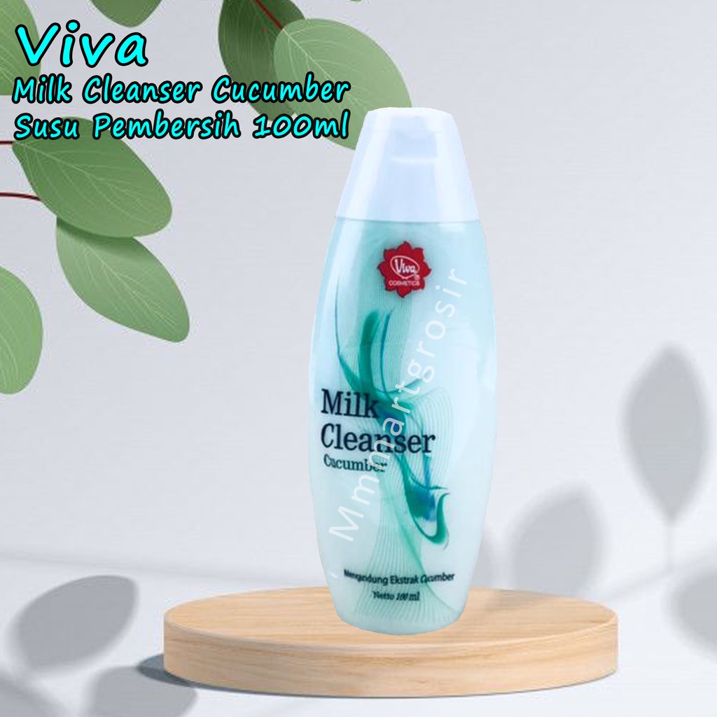 Viva / Milk Cleanser Cucumber / Susu Pembersih / 100ml