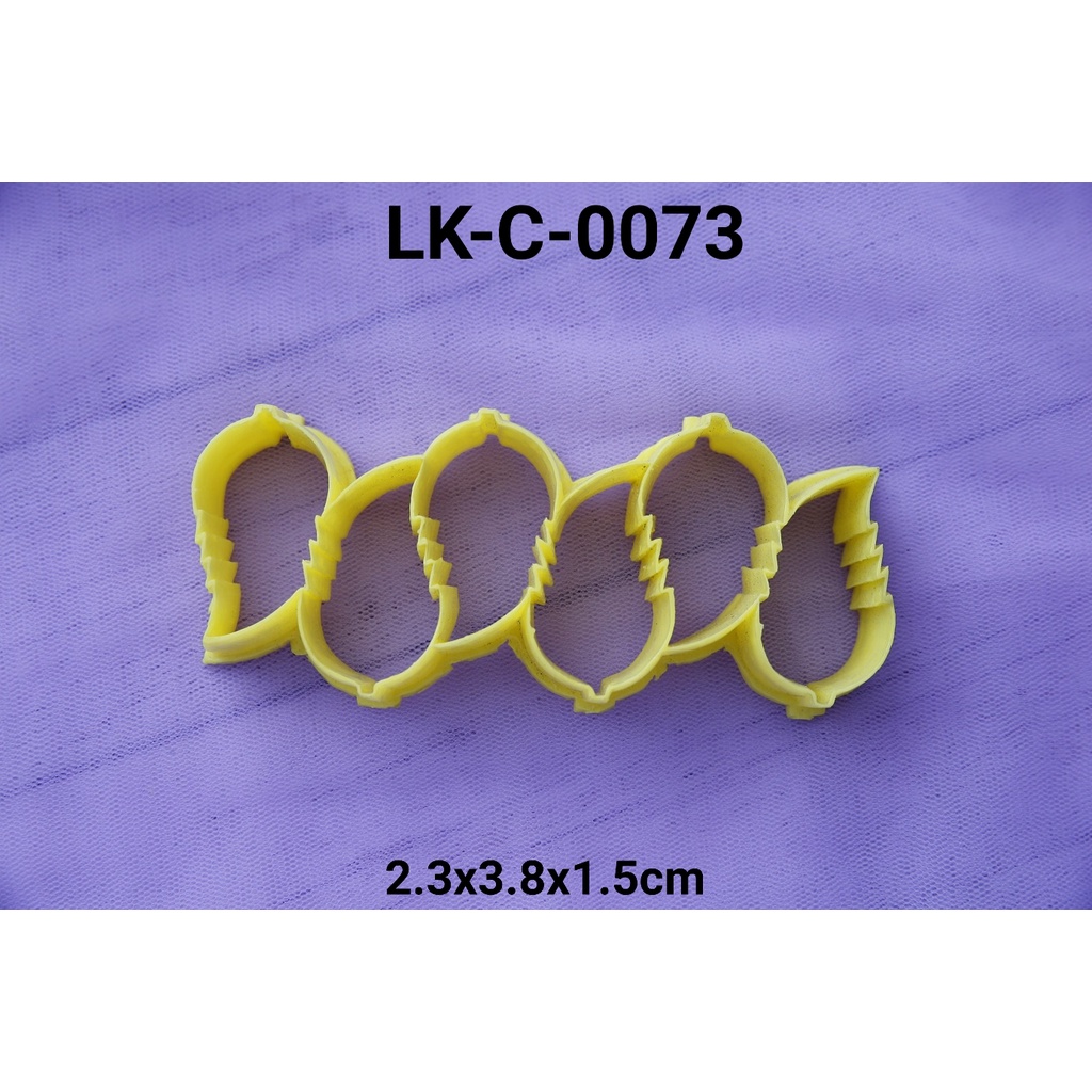 Cetakan kue kering cookie cutter lokal bentuk daun cetakan kue kacang