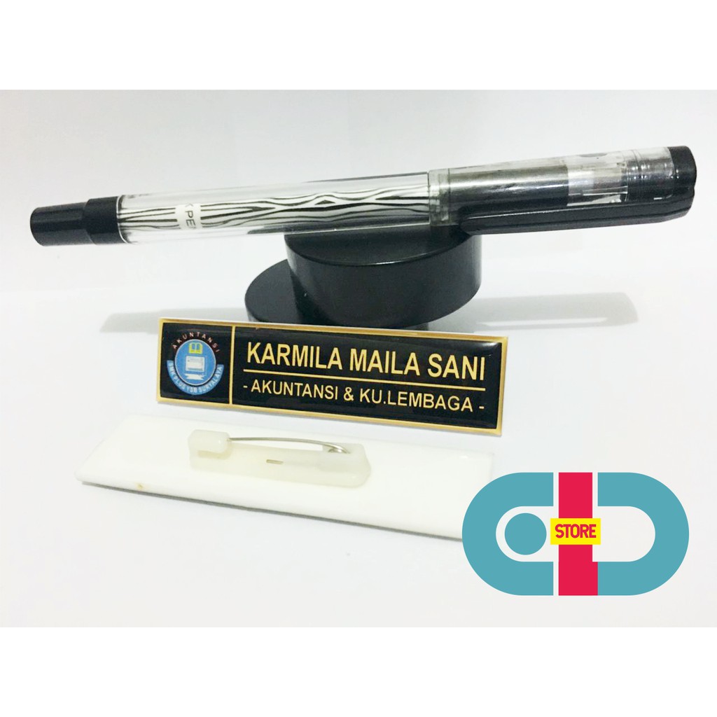 

PAPAN NAMA DADA / NAME TAG - AKRILIK RESIN