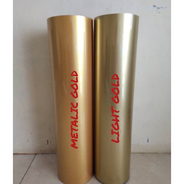 

Polyflex PU 60 CM Premium Gold Dan Silver Glossy Meteran (Tipis-Soft-Elastis) Poliflex