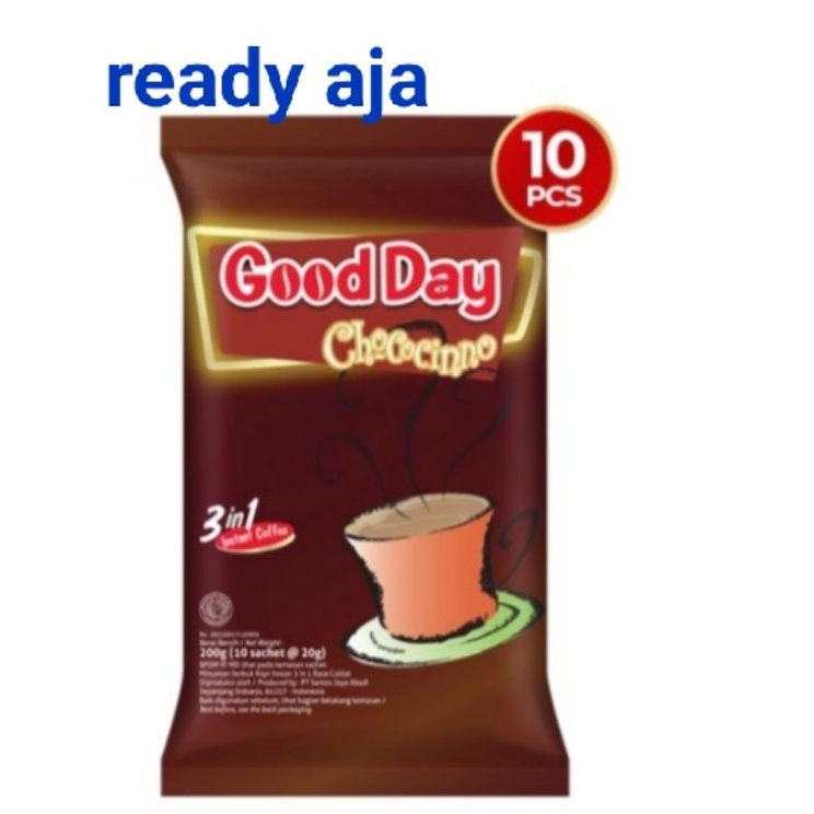 

Good day chococino 10 sachet @ 20g