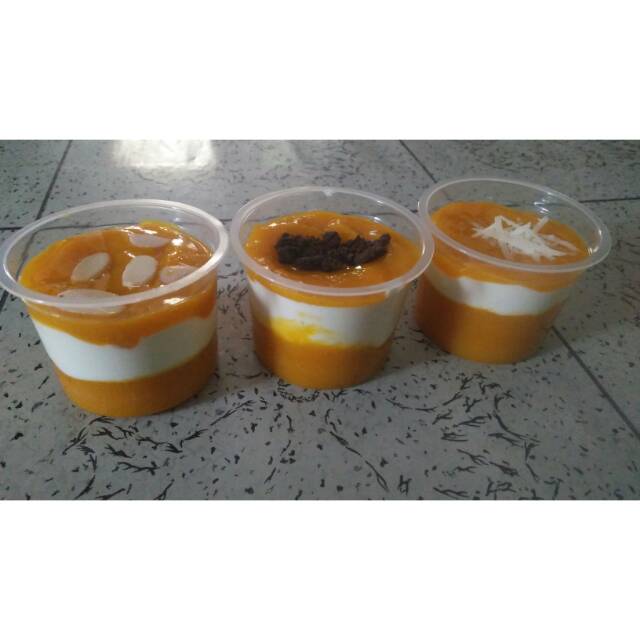 

Cream mangga almond, cream mangga oreo, cream mangga keju