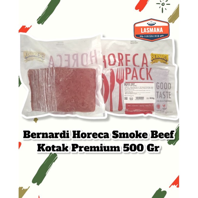 

Bernardi Smoke Beef Kotak Horeca 500 Gr