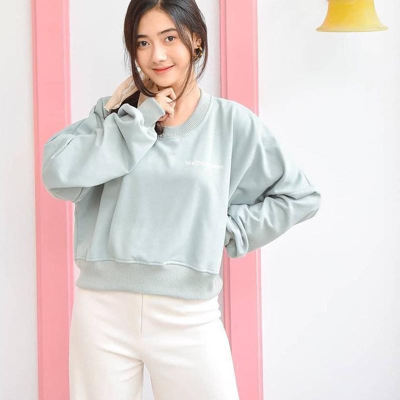 ❊ Nara Grosir - Malibu Dream Oversize | Fashion Terkini | Sweater ➢