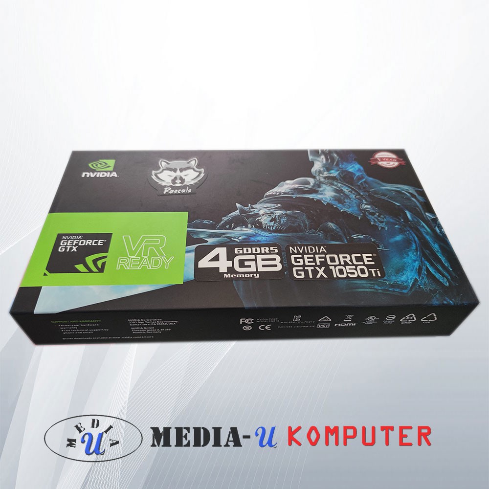 VGA Rascal Geforce GTX 1050 Ti 4 GB | Shopee Indonesia