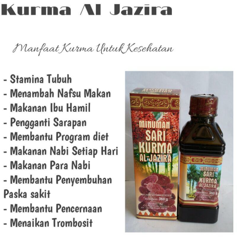 

Sari Kurma Al Jazira Best Produk