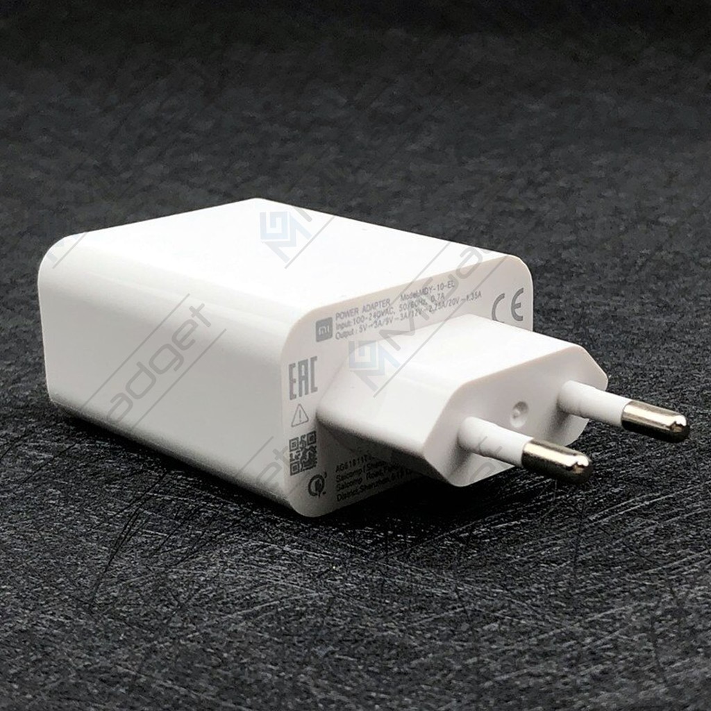 USB Charger 27W QC 4.0 MDY-10-EL