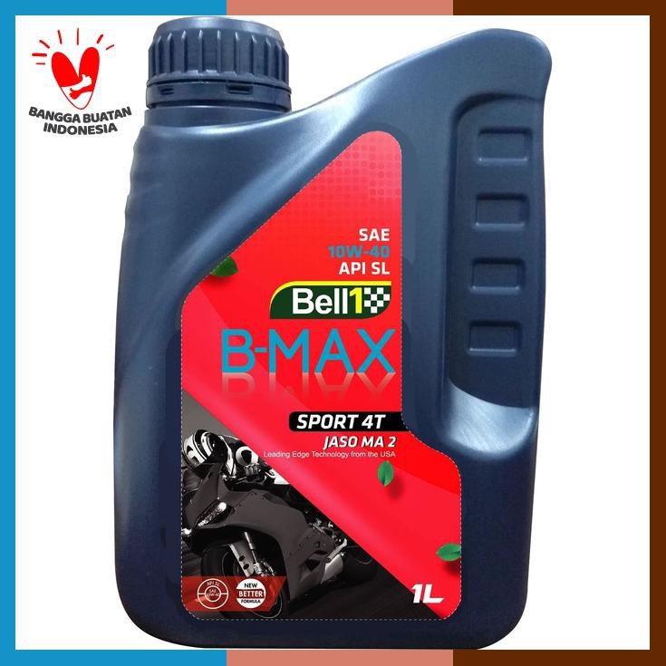 Oli Mesin Motor Bell1 Bmax Sport 4T Sae 20W50 Api Sl 1 Liter