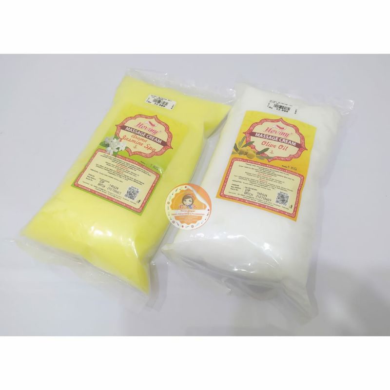 HEVINY MASSAGE CREAM REFFIL 1KG