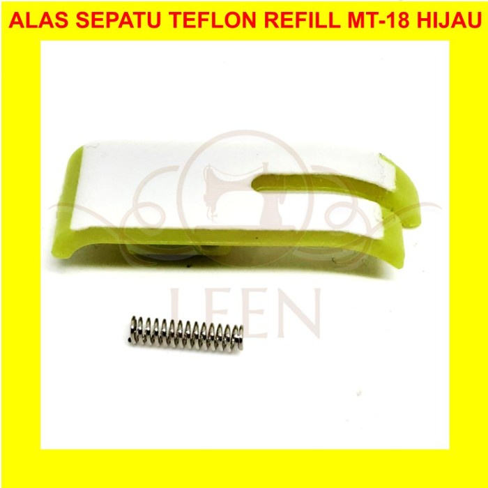 Alas Sepatu Teflon MT-18 Sarung Tangan Mesin Jahit Highspeed LEEN