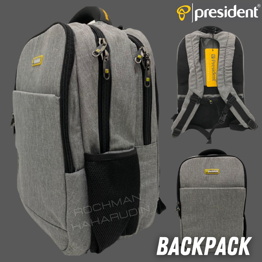 ORIGINAL TAS RANSEL BACPACK POLO PRESIDENT BP 06662 / 06619 MURAH POLO CIKARANG