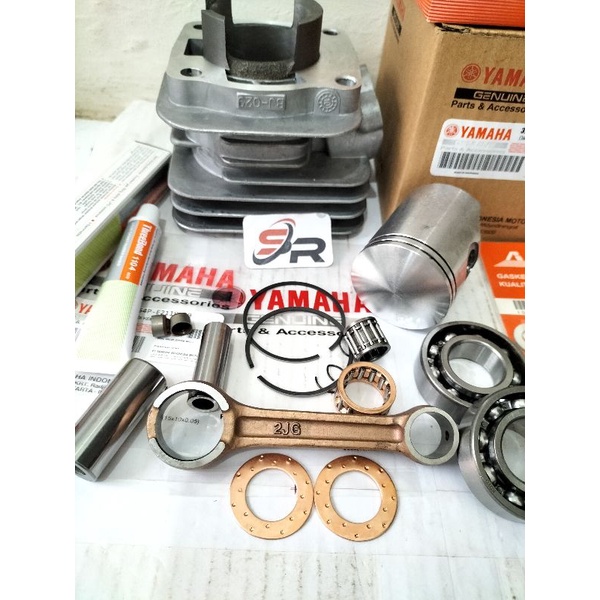 BLOK SEHER PLES BERING SETANG SEHER (4WH) (3XA) YAMAHA YGP FIZR  FIZ R  FORCE 1 POSWAN 2 TAK  LAMAKELENGKAPAN PRODUK  BLOK SEHER SET  SETANG SEHER  BERING SEPASANG 6205_6205 TOPSET  LEM  SIL KLEP