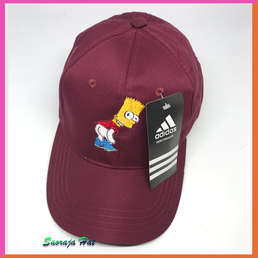 TOPI BASEBALL BORDIR THE SIMPSON HIGH QUALITY