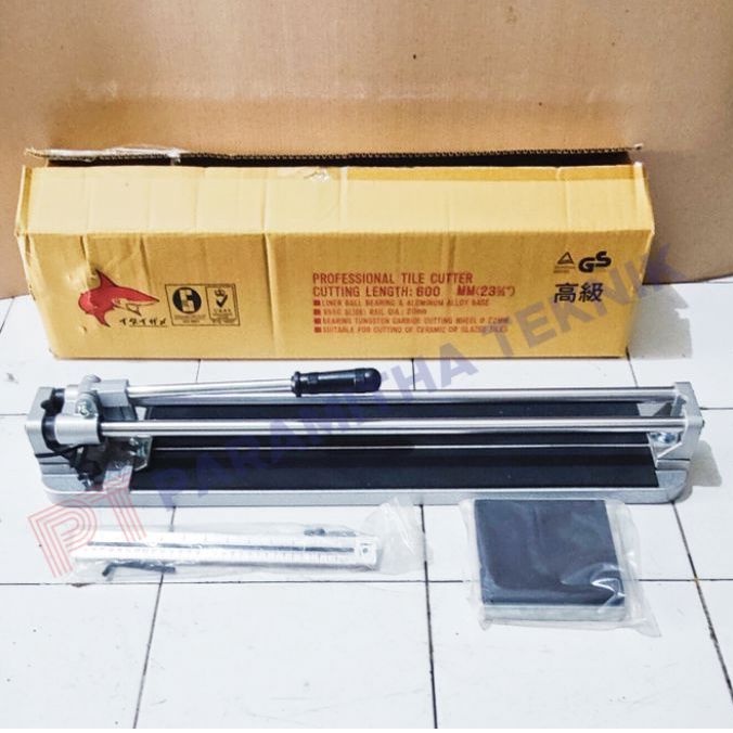 Alat potong keramik 60 cm manual / dorong / granite tile cutter / Pemotong keramik GS-600 Taiwan