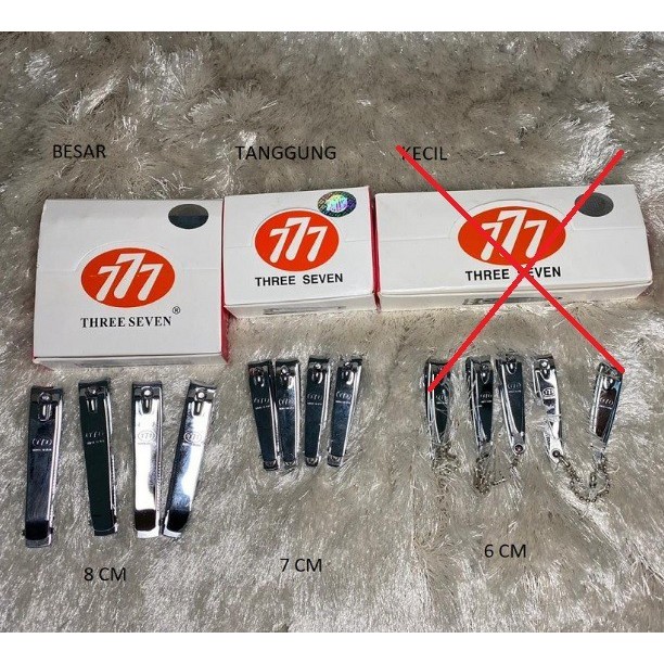 GK777 - GUNTING KUKU UKURAN BESAR NAIL SLIPPER POTONG KUKU