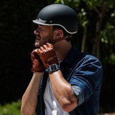 THOUSAND HELMET ORIGINAL - THOUSAND HERITAGE BIKE HELMET CARBON BLACK