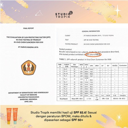 Studio Tropik SPF 50+ PA++ Skin Pretty FIlter