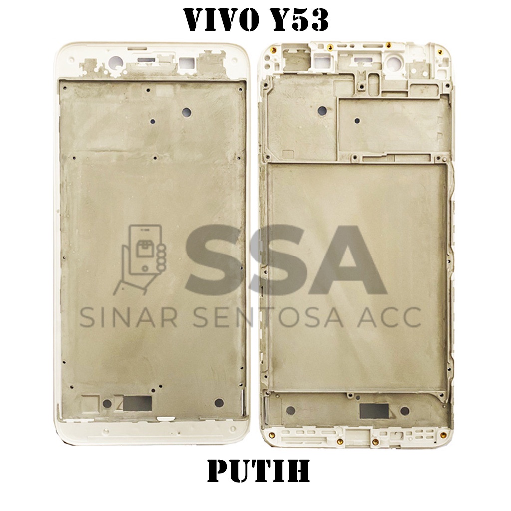 Tulang Tengah Middle Frame LCD Vivo Y53 Original 100% Tulang Casing Bezel Bezzel Bazel Handphone HP Ori Original Awet Murah Y 53