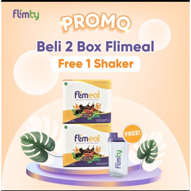 

flimeal 1 box isi 12 sachet rasa coklat susu