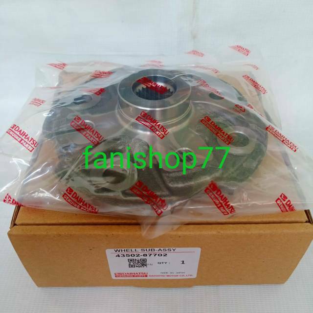 NAP RODA DEPAN CHARADE G11 G10 WHEEL HUB DEPAN CHARADE G11 G10 NAPRODA AS RODA  CHARADE asroda
