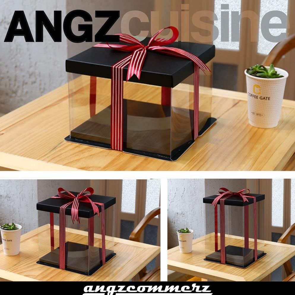 

Transparent Cake Box Hantaran Pernikahan