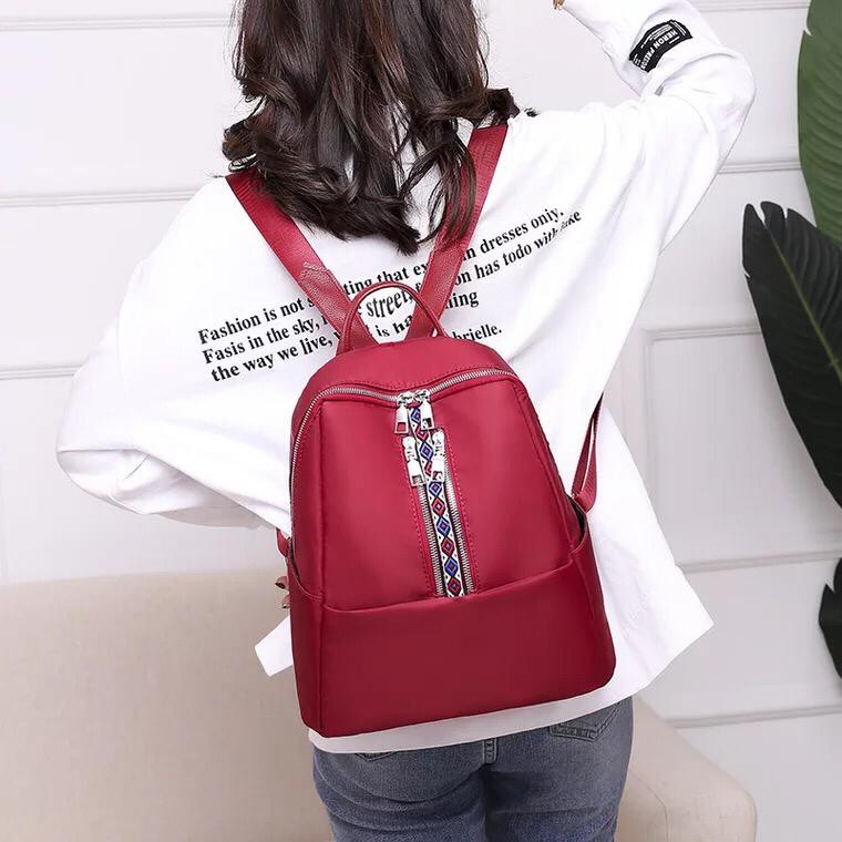 TAS RANSEL IMPORT C628 TAS RANSEL WANITA IMPORT JAKARTA MURAH TERLARIS STYLISH BACKPACK IMPORT