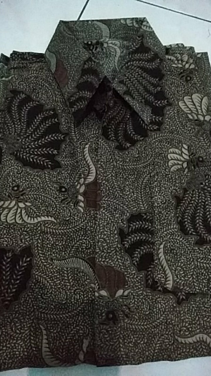 Baju Batik Pria Gus Azmi Syubbanul Muslimin Batik Katun Halus Hadroh Azzahir Hilwa Ala Santri Modern