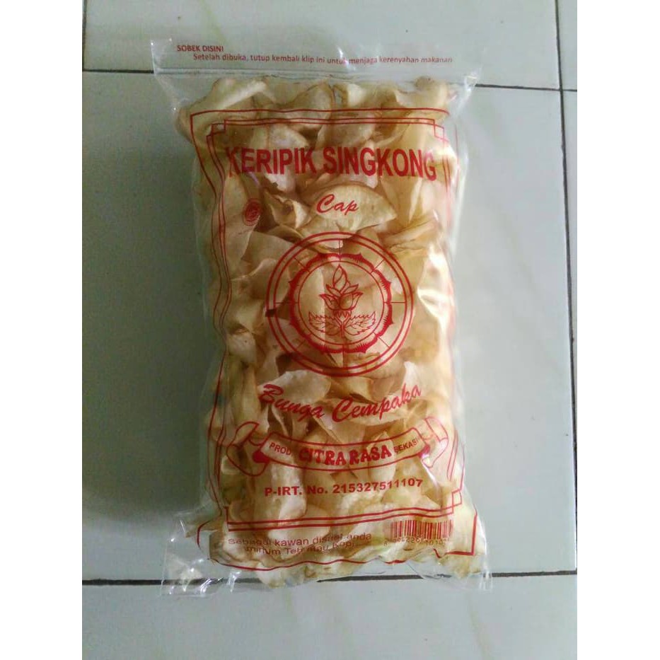 

keripik singkong bunga cempaka jumbo