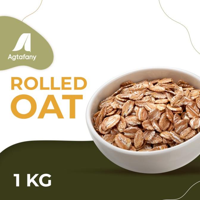 

] Reguler Rolled Oat 1 Kg - Oatmeal Gandum Utuh Original