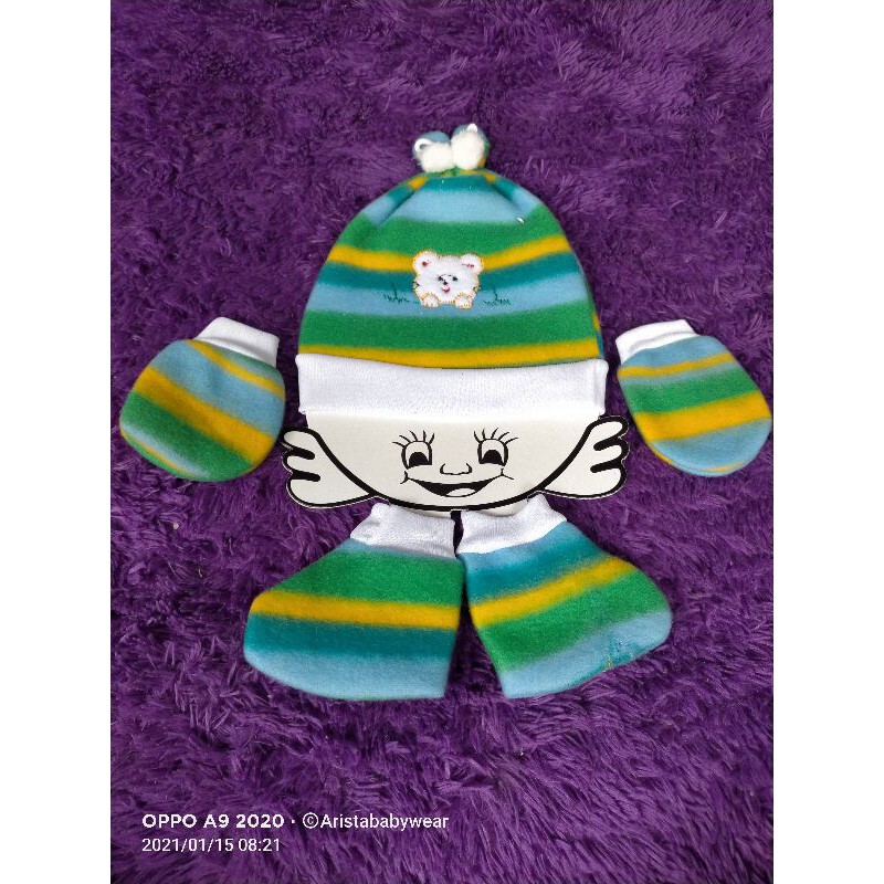 SET TOPI + SARTAKI BAYI, IKAT BANDUL-1