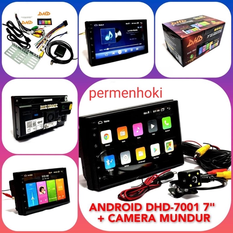 Headunit doubledin android 7" DHD-7001 / DHD 7001