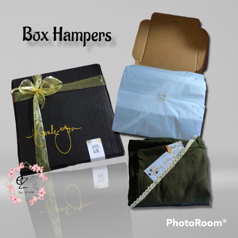 

Box hampers/kotak hampers/kotak kado