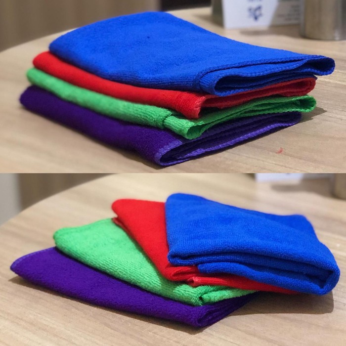 Cuci Gudang Kain Lap Microfiber 40 Cm X 40 Cm High Quality oKONrgS8NLjyy