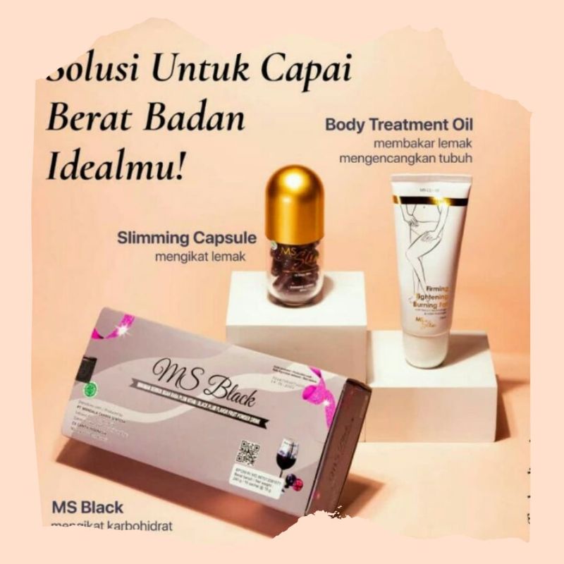 MS SLIM Beauty PAKET PELAKOR / MS GLOW PAKET PELAKOR(cek postingan sebelah) / MS BLACK / MS kapsul