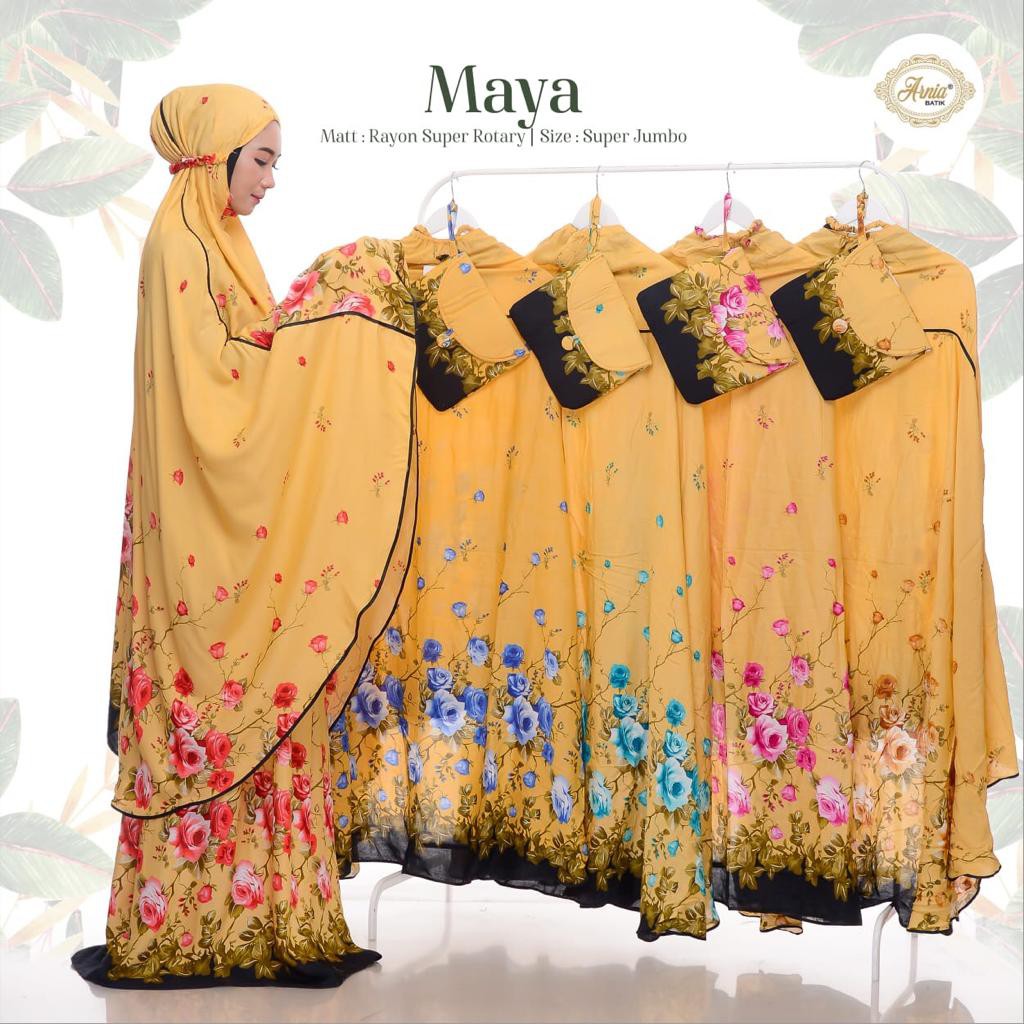 Mukena Dewasa Super Jumbo MAYA by Arnia