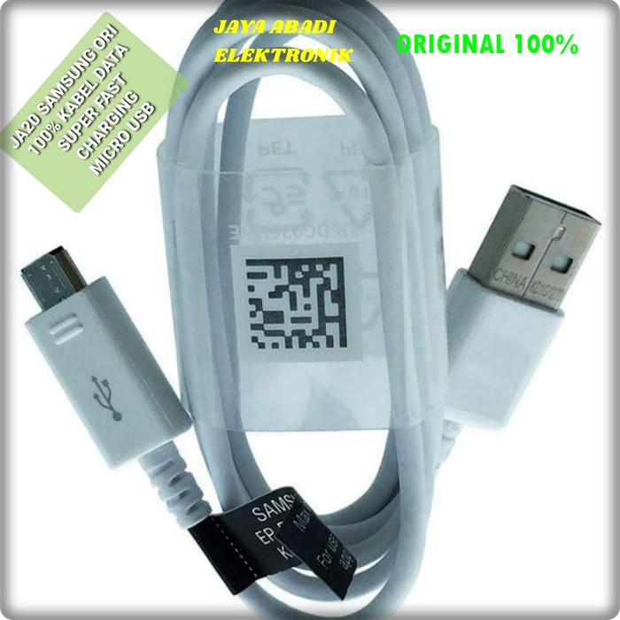 J20 ORIGINAL SAMSUNG KABEL DATA MIKRO USB SUPER FAST CHARGING MULTI UNIVERSAL CAS CASAN CABLE MIKRO USB MULTI UNIVERSAL BISA SEGALA MEREK GADGET YANG PAKAI MIKRO DENGAN KABEL SUPPORT FAST CHARGING YANG CEPAT