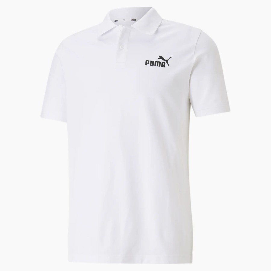 Kaos Puma Casual Polo PUMA ESS Pique Polo White 586674 02