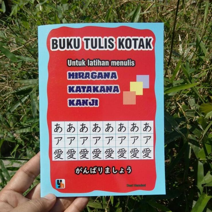 

[KODE PRODUK 7BRW04680] Buku Tulis Kotak Besar Untuk Latihan Menulis Hiragana Katakana Kanji Bahasa Jepang