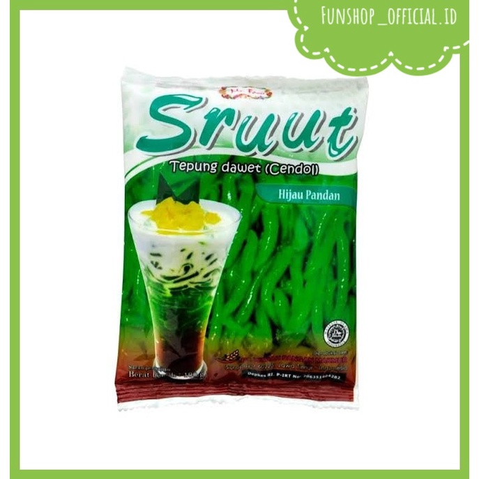 

MR FOOD SRUUT TEPUNG DAWET MERAH FRAMBOSZ / TEPUNG DAWET HIJAU PANDAN