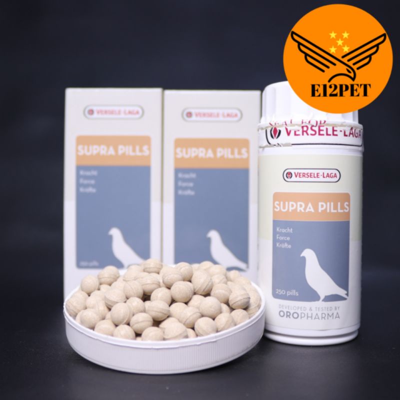 Supra Pills 1 Pil Herbal Merpati Balap / Penambah Kecepatan Balap