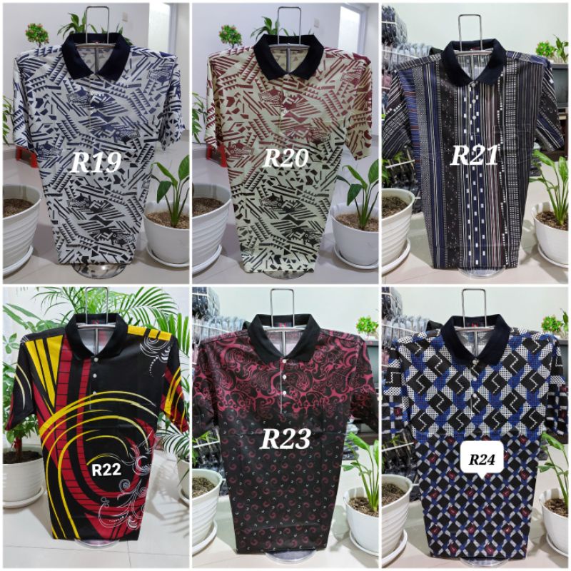 Kaos Kerah M L XL - Kaos Pria Wangky Oryong - Kaos Bapak