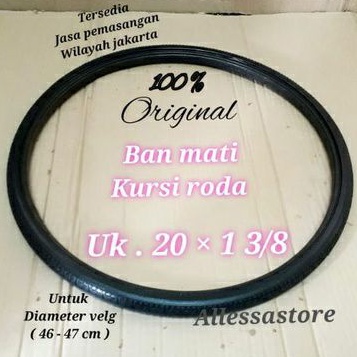 ban mati kursi roda uk 20 x 1 3/8