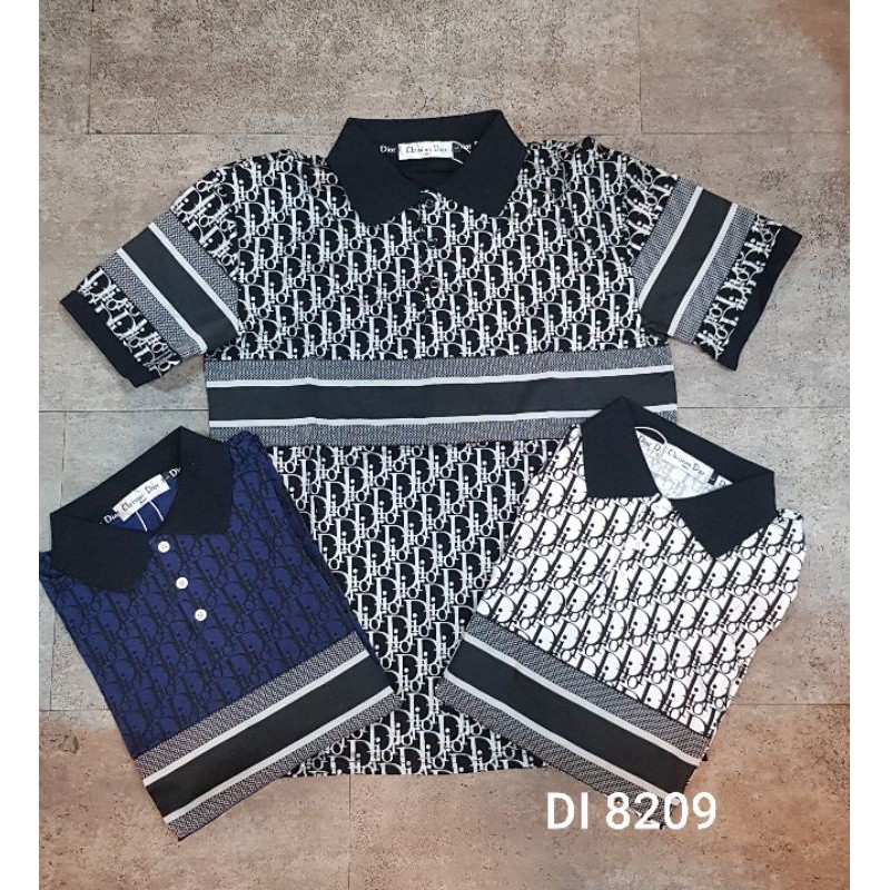 Kaos kerah dior impor premium