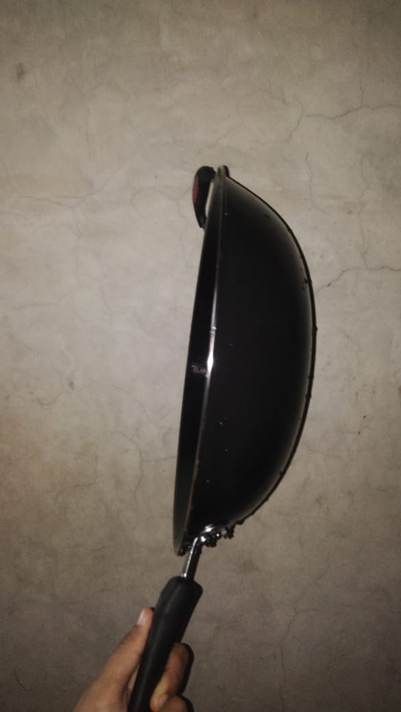 [promo] Wajan Enamel Gagang Panjang Ukuran 34cm Dan 32cm Wajan Enamel Anti Lengket Murah Wajan Viral