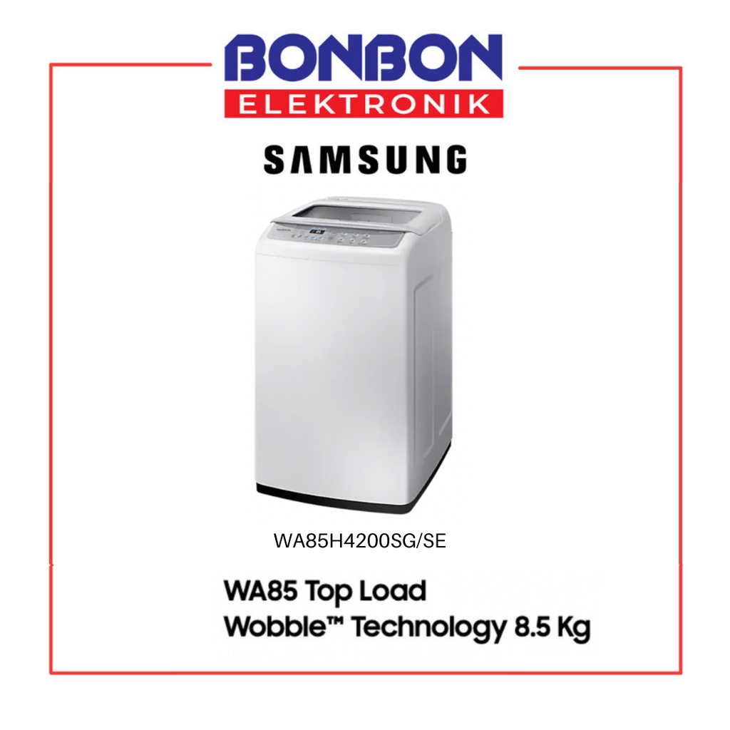 Samsung Mesin Cuci Top Loading 8.5KG WA85H4200SG/SE / WA-85H4200-SG / WA85H4200