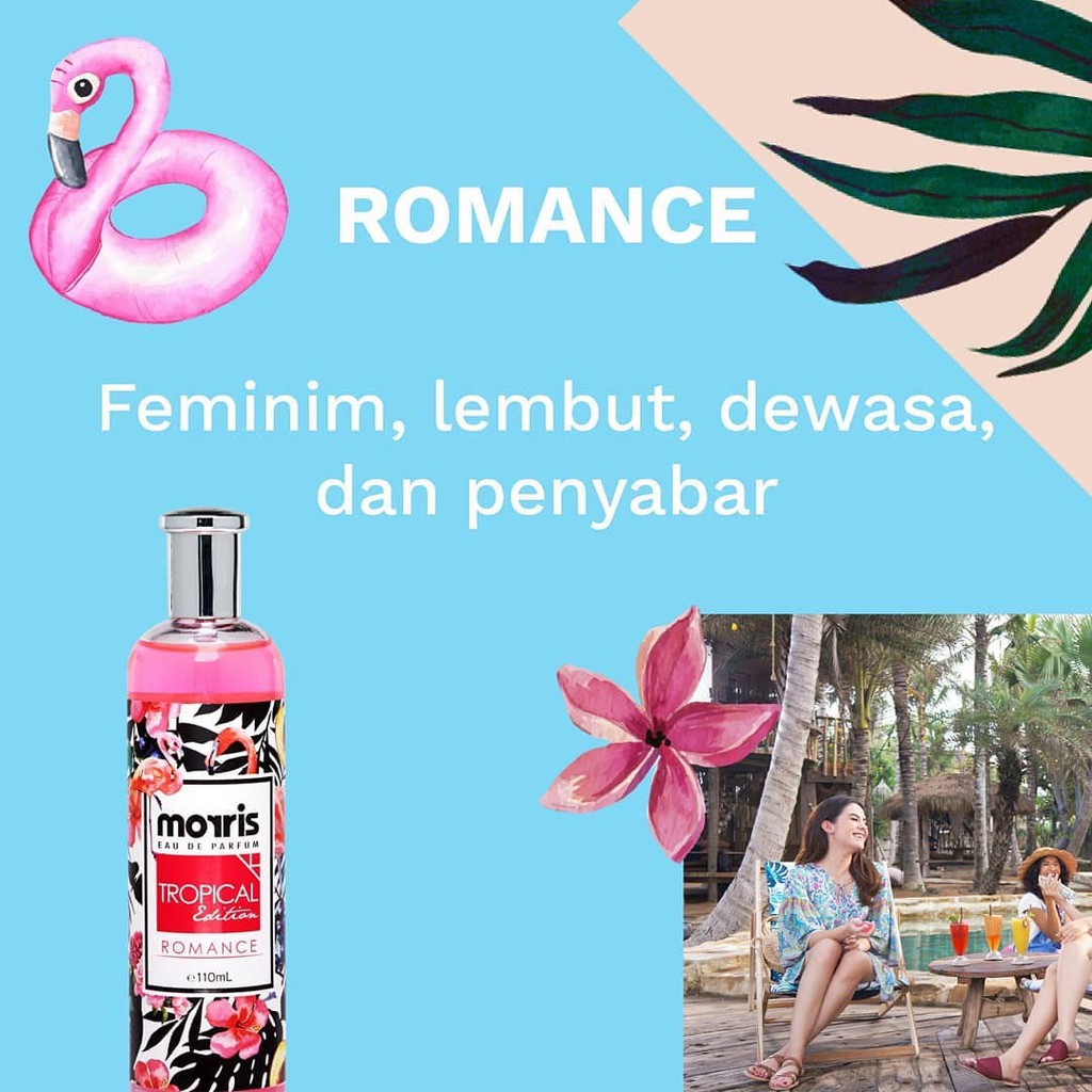 Morris Eau De Parfum Tropical | Minyak Wangi 110 ml