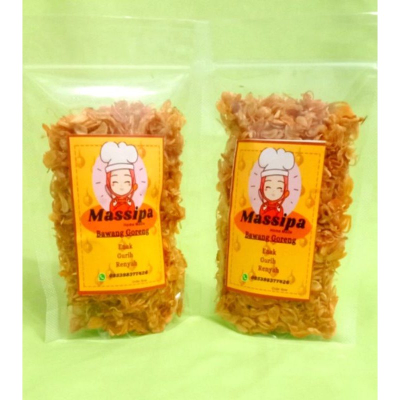 

Bawang goreng Massipa khas Makassar