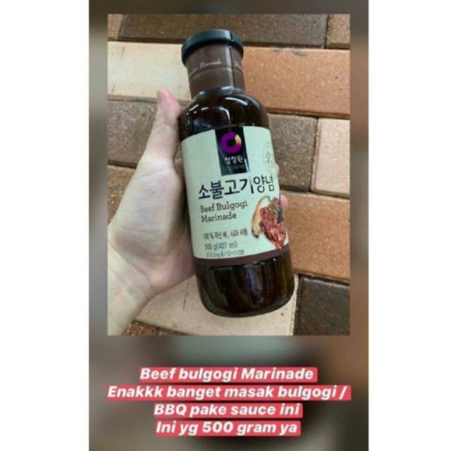 

Sauce Beef bulgogi marinade korean READY STOCK