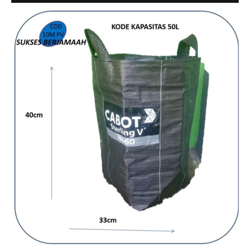 Planter bag 50 liter pot tanaman